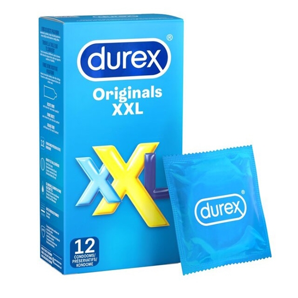 Durex - Prezerwatywy Originals XXL 12 szt