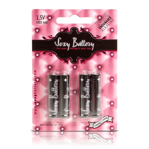 Baterie AAA- Sexy Battery Alkaline AAA x4