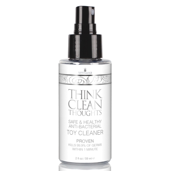 Środek antybakteryjny - Sensuva Think Clean Thoughts Anti Bacterial Toy Cleaner 59 ml  