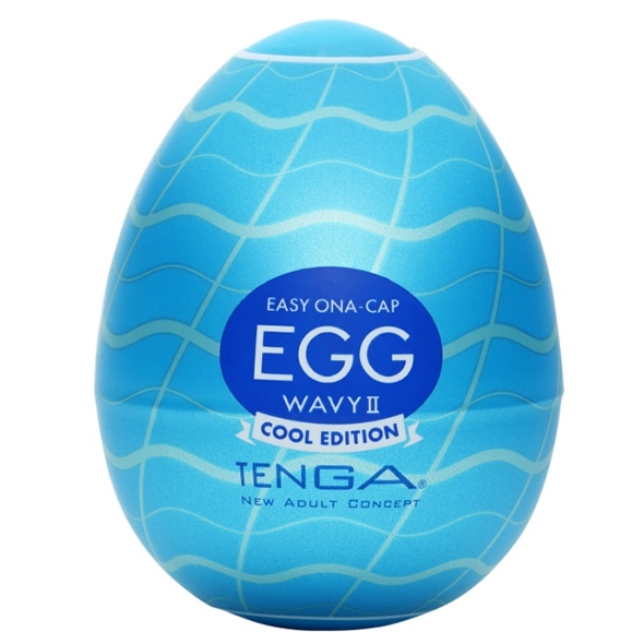 Tenga - Jednorazowy Masturbator Chłodzący Wavy II