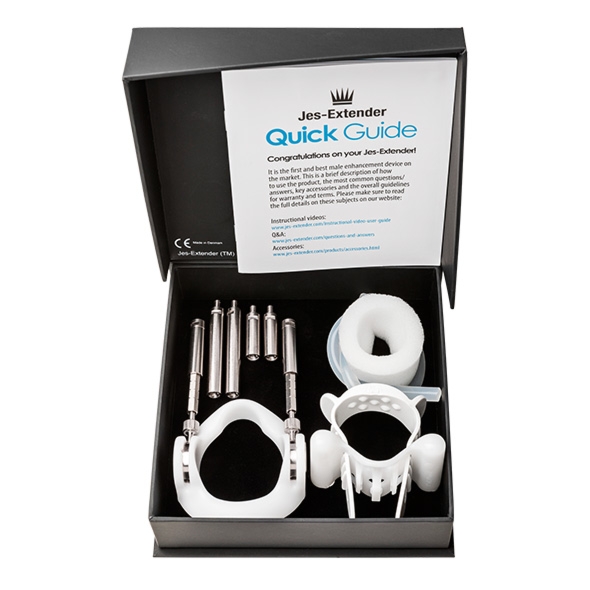 Jes Extender Penis Enlarger - rozciągacz do penisa - Zestaw Podstawowy Light na penisa do 17cm