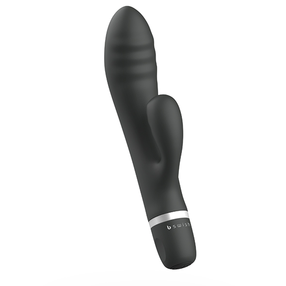 Wibrator króliczek - B Swish Bwild Classic Wave Vibrator Czarny