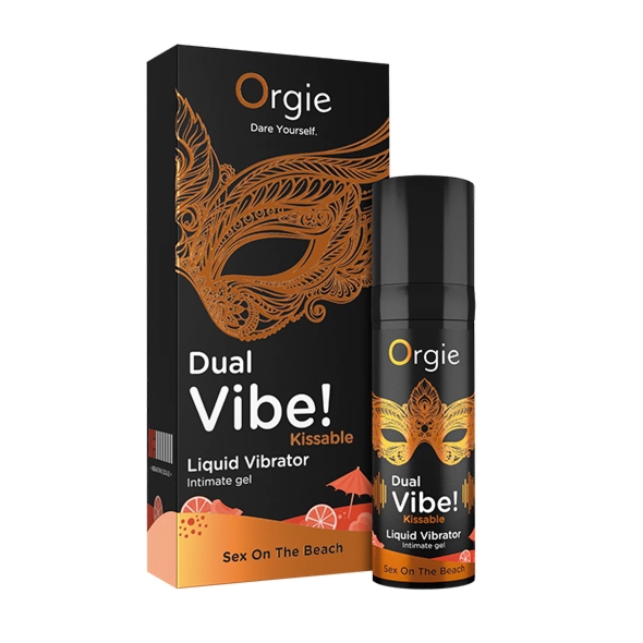 Orgie - Płynny Wibrator Żel Do Całowania Dual Vibe Sex On The Beach 15 ml