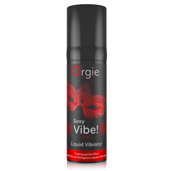 Jadalny żel stymulujący łechtaczkę i rozgrzewający - Orgie Sexy Vibe! Hot Liquid Vibrator 15 ml