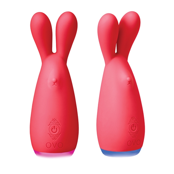 Ovo - Wibrator Łechtaczkowy Z Uszami NER Różowy