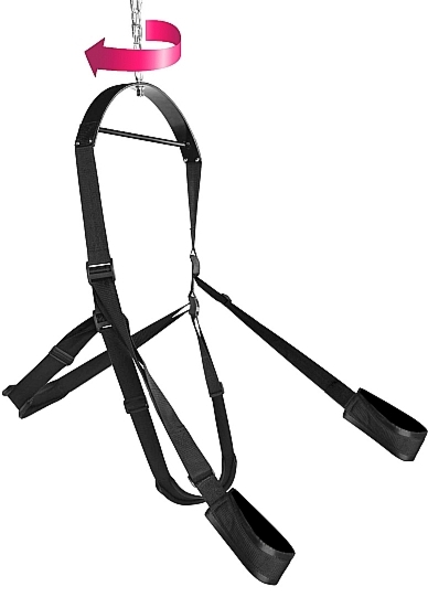 XR Brands - HUŚTAWKA obracana GRA erotyczna mocne paski