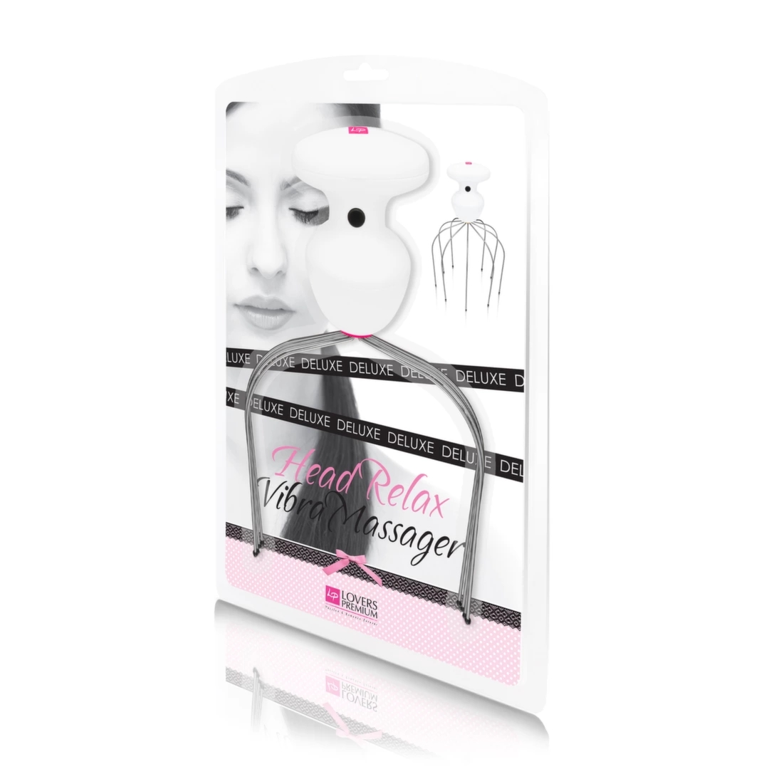 LoversPremium Head Relax Vibra Massager Deluxe masażer głowy 28cm