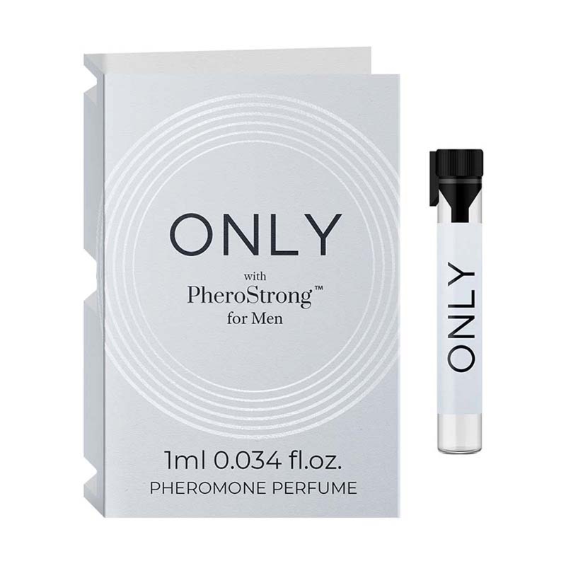 Only With Pherostrong For Men - Perfumy Z Feromonami Dla Mężczyzn Na Podniecenie Kobiet 1ml