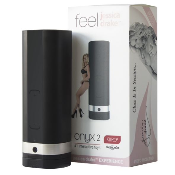 Masturbator teledildoniczny CYBERSEKS VR - Kiiroo Onyx 2 Teledildonic Masturbator Jessica Drake