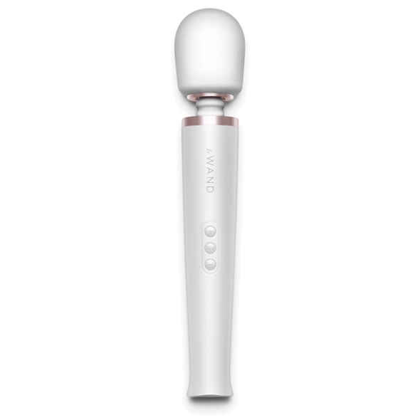 Masażer łechtaczki - Le Wand Rechargeable Massager Biały