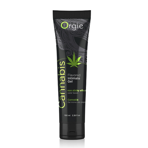 Smakowy żel nawilżający - Orgie Lube Tube Flavored Intimate Gel 100 ml  Cannabis 