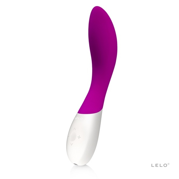 Wibrator do punktu G - Lelo Mona Wave Vibrator różowy ciemny