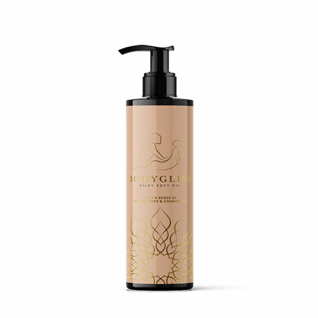 BodyGliss Silky Soft Oil Strawberry & Champagne 150ml - olejek do masażu