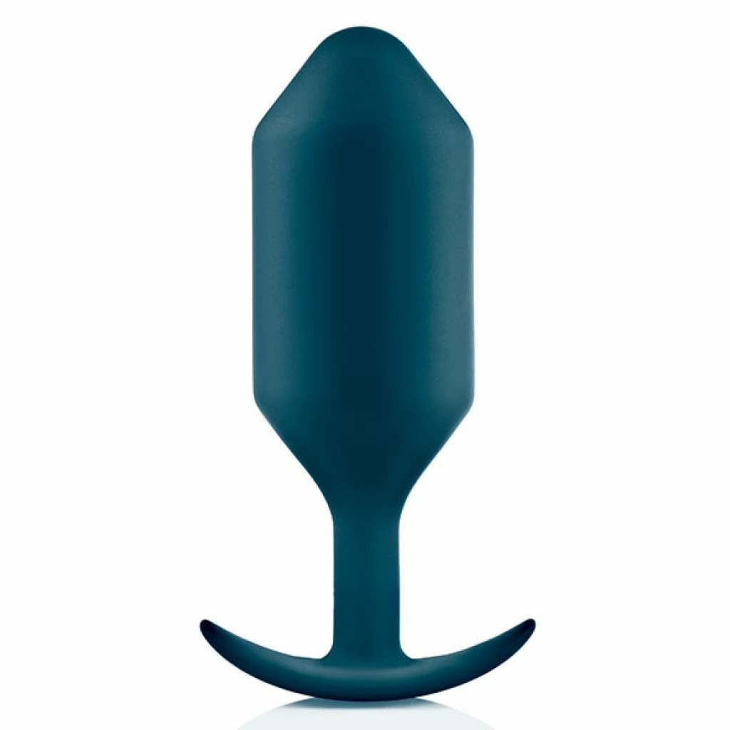 b-Vibe Snug Plug 6 Marine - silikonowy korek anatomiczny, 515 g