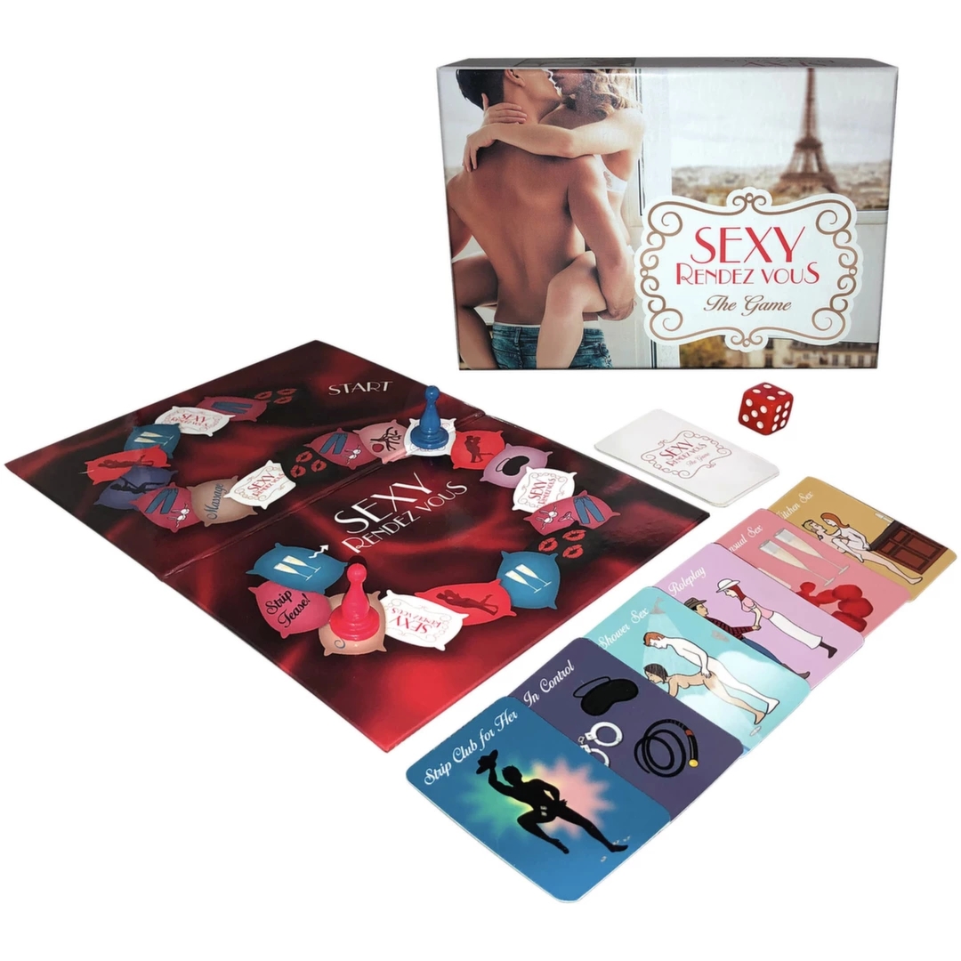 Kheper Games Sexy Rendez Vous gra planszowa dla par, zestaw kart