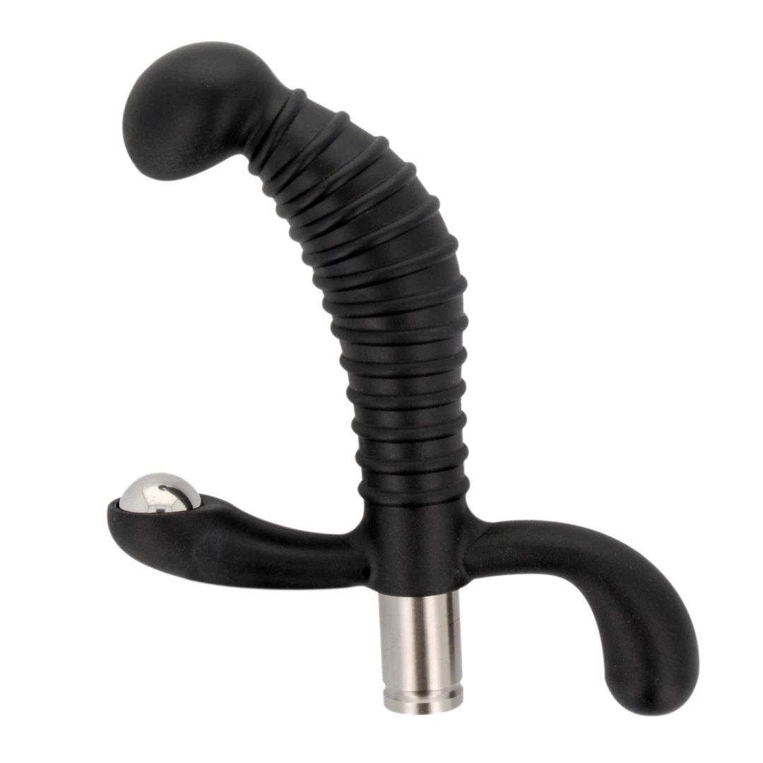Nexus Vibro Black - Masażer punktowy z wibracjami, 11.5 cm