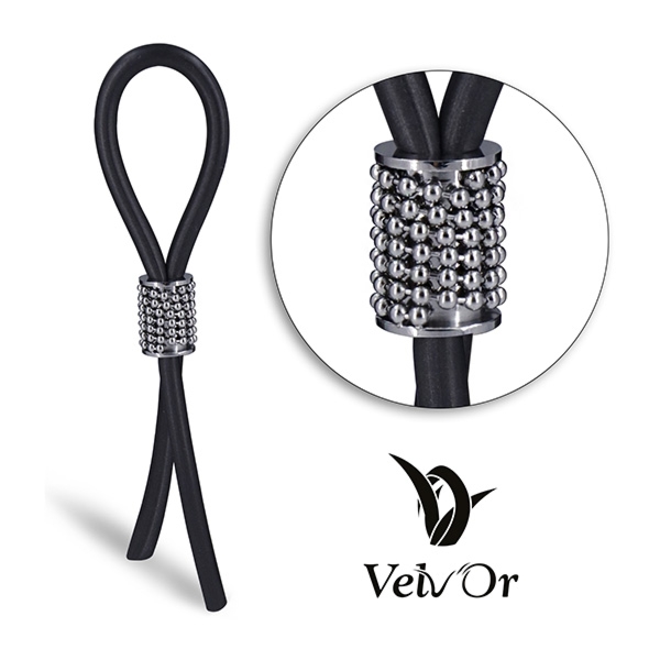 Ozdobny zacisk na penisa - Velv'Or JBoa Adjustable Cock Ring 302
