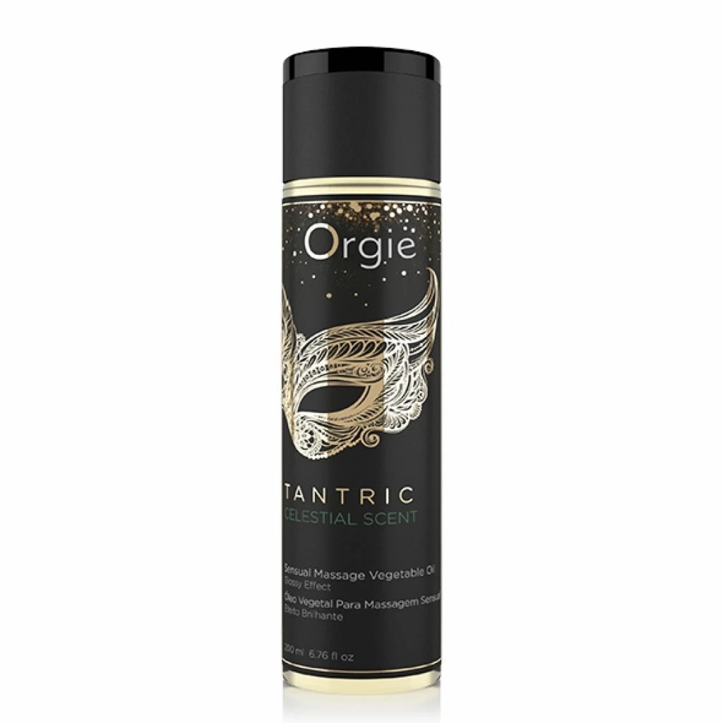 Orgie Tantric Massage Oil Celestial olejek do masażu 200ml kiwi i truskawka