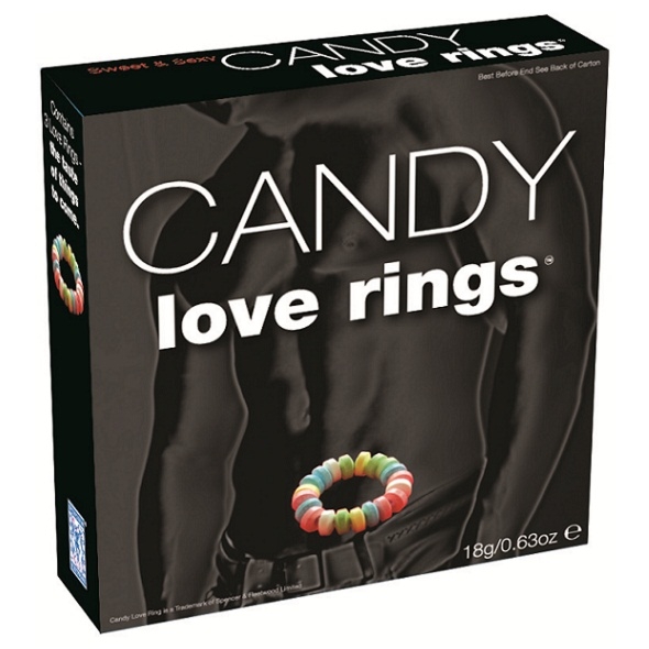 Cukierkowy pierścień na penisa - Candy Love Rings