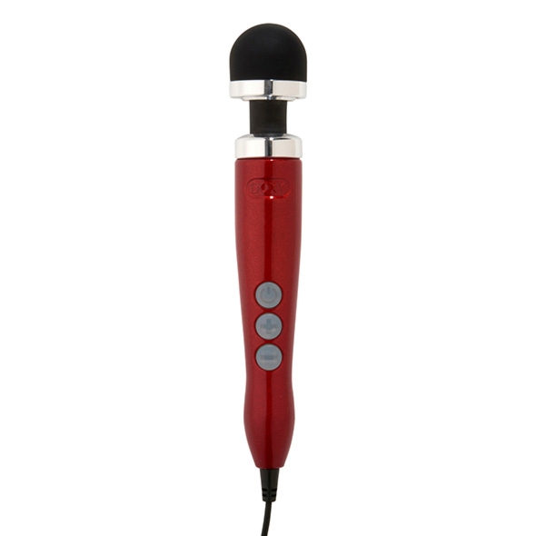 Masażer sieciowy - Doxy Number 3 Wand Massager Czerwony