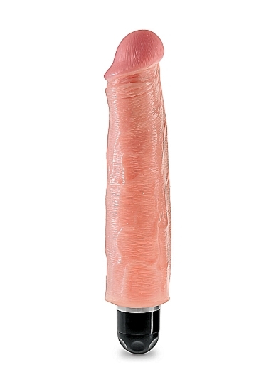 Pipedream King Cock -  dildo realistyczne WIBRACJE duży silny NATURALNY PVC - 18cm (7