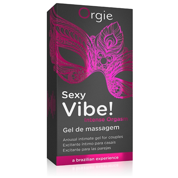 Stymulujący żel łechtaczkowy - Orgie Sexy Vibe! Intense Orgasm Liquid Vibrator 15 ml