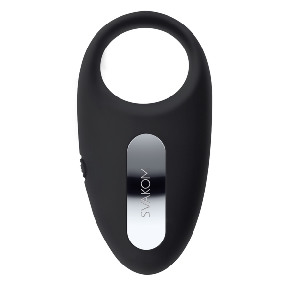 Mocny pierścień erekcyjny z wibracjami - Svakom WENDY Vibrating Ring Czarny