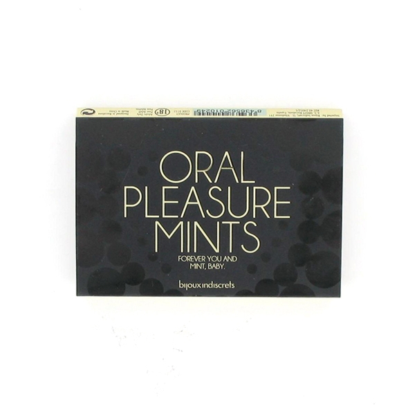 Miętówki do seksu oralnego - Bijoux Indiscrets Oral Pleasure Mints Peppermint  
