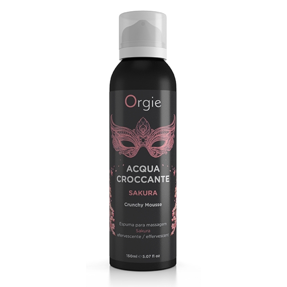 Żel do masażu - Orgie Acqua Croccante Crunchy Mousse 150ml Sakura