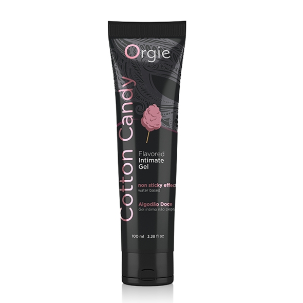 Smakowy żel nawilżający - Orgie Lube Tube Flavored Intimate Gel 100 ml Wata cukrowa