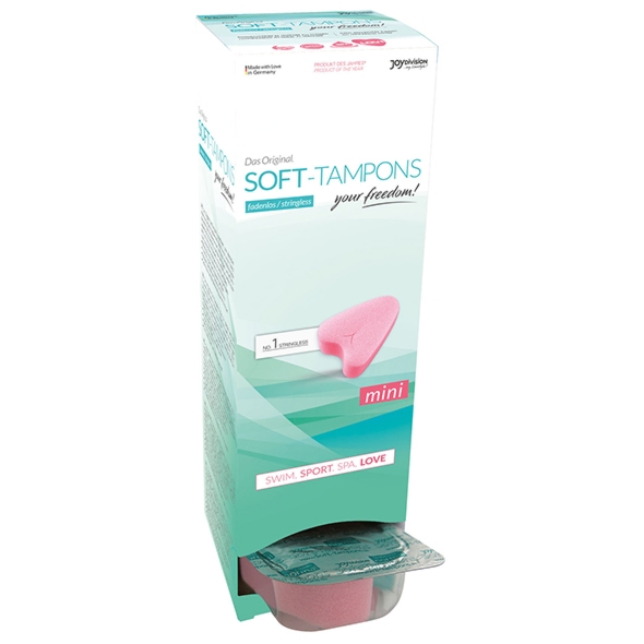 Tampony na specjalne okazje - Joydivision Soft-Tampons Stringless Mini 10 szt