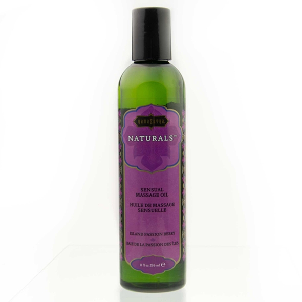 Lekki Olejek do masażu i nawilżania - Kama Sutra Naturals Massage Oil Passion Berry - 236gram