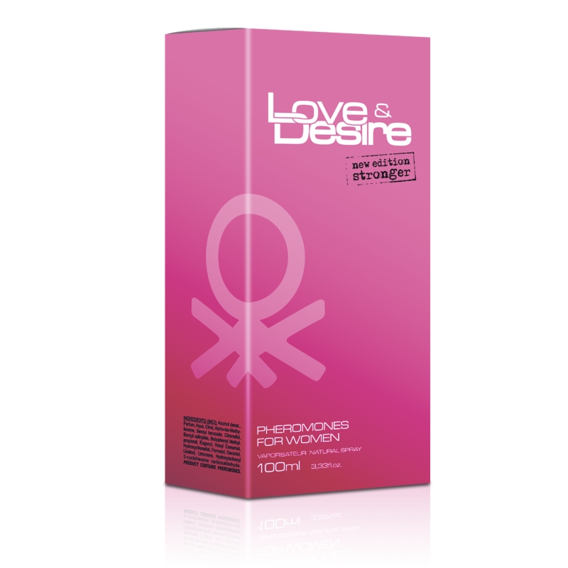 Perfumy z feromonami Love & Desire damskie - 100 ml