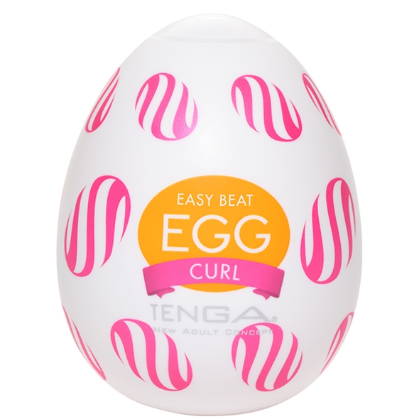 TENGA Masturbator - Jajko Egg Curl (1 sztuka)