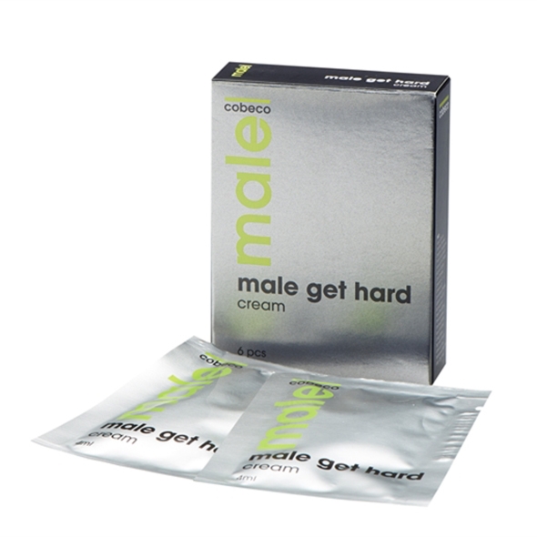 Krem erekcyjny w saszetkach - Male Get Hard Sachets 6 x 4 ml