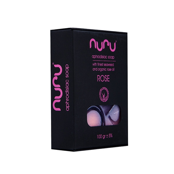 Mydło z afrodyzjakami Różane - Nuru Soap 100 gr Rose
