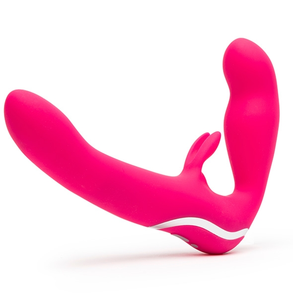 Wibrator strapless - Happy Rabbit Strapless Strap-On Rabbit Vibe