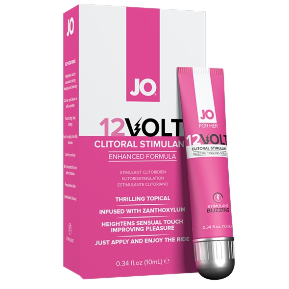 Olejek stymulujący na łechtaczkę - System JO For Her Clitoral Serum Buzzing 12Volt 10 ml