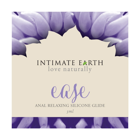 Żel relaksujący nawilżający do seksu analnego - Intimate Earth Ease Relaxing Anal Silicone Glide 3 ml 