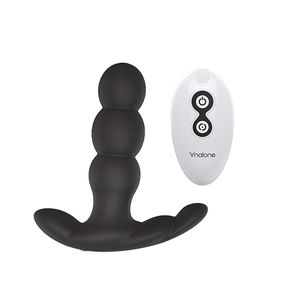 Masażer prostaty - Pearl Prostate Vibrator Czarny
