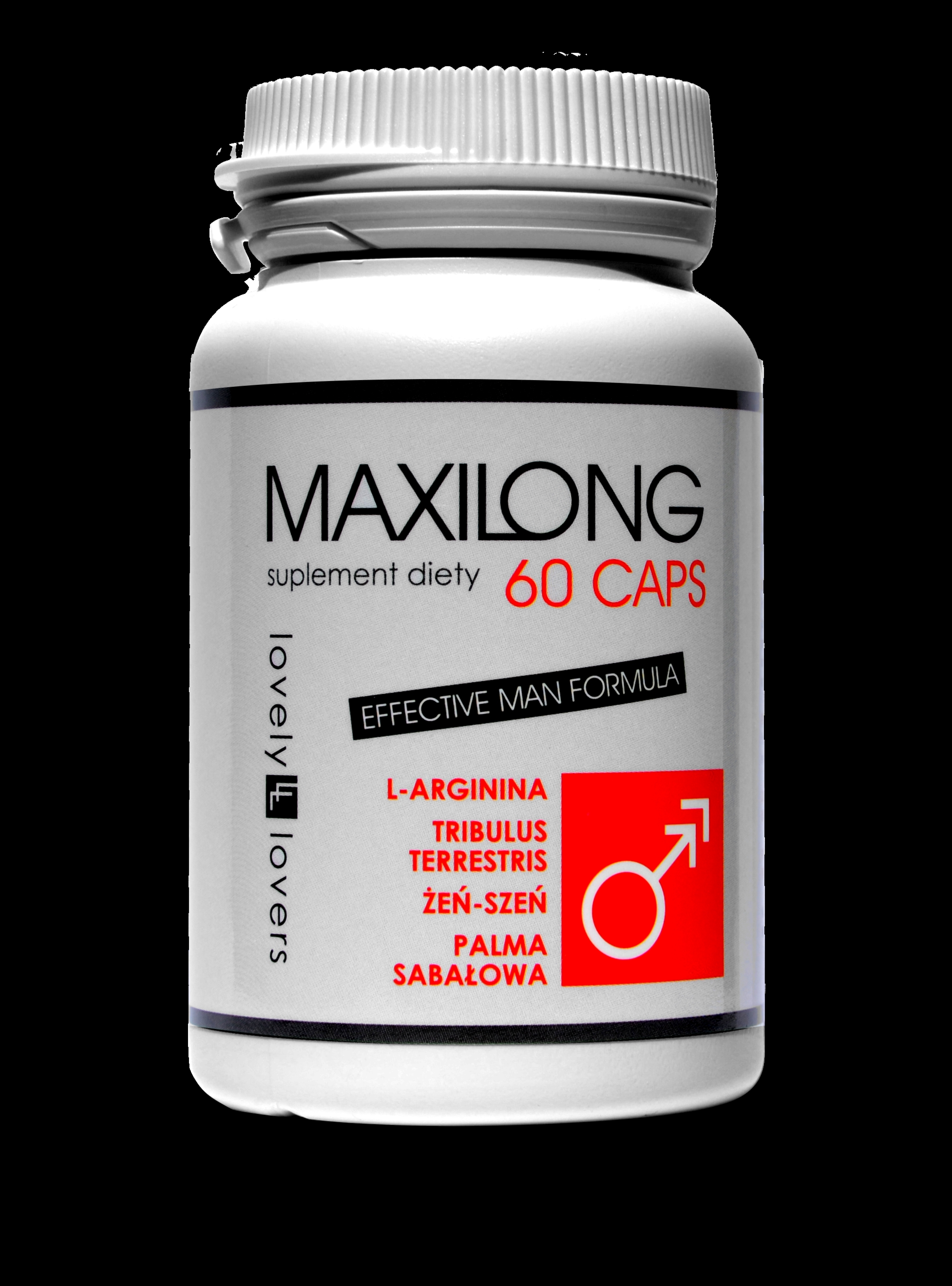 Kapsułki powiększające penisa - Lovely Lovers MAXILONG 60 CAPS