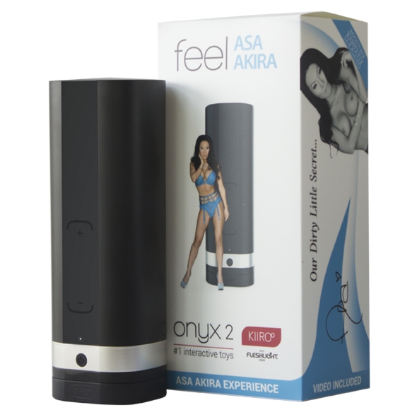 Masturbator teledildoniczny CYBERSEKS VR - Kiiroo Onyx 2 Teledildonic Masturbator Asa Akira