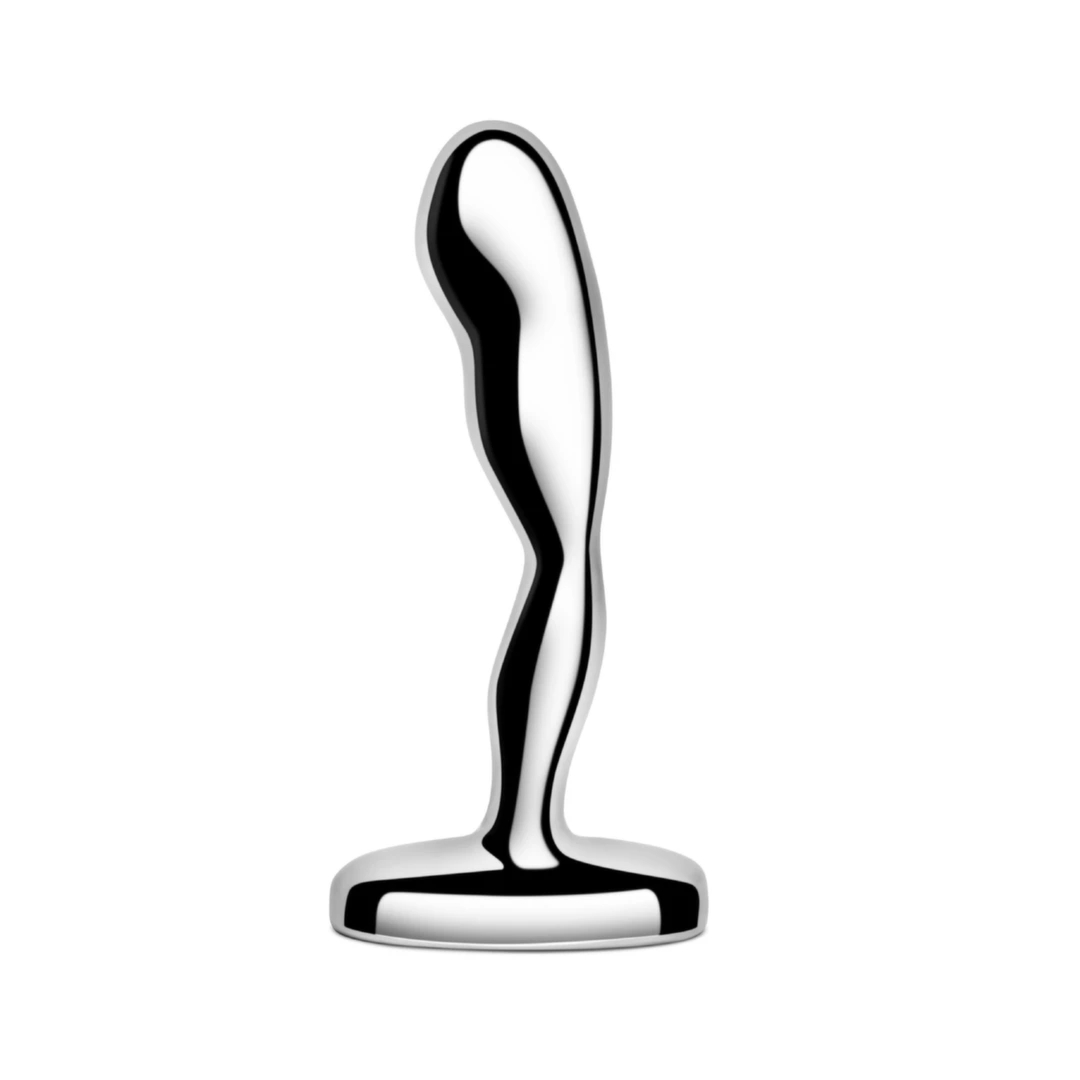 b-Vibe Stainless Steel Plug Prostatyczny z Bezpiecznym Uchwytom