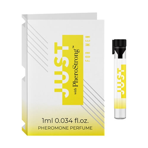 Just With Pherostrong For Men - Perfumy Z Feromonami Dla Mężczyzn Na Podniecenie Kobiet 1ml