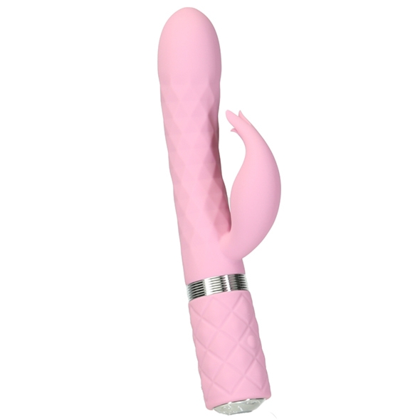 Wibrator króliczek z rotacją - Pillow Talk Lively Rabbit Vibrator Różowy