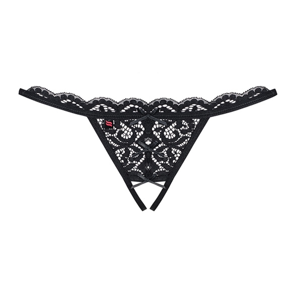 Obsessive Stringi otwarte - 831-THC-1 Crotchless Thong S/M