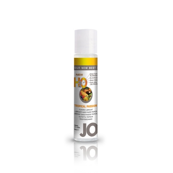 Lubrykant smakowy - System JO H2O Lubricant Tropical 30 ml OWOCE TROPIKALNE