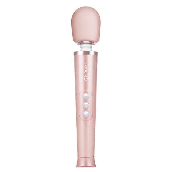 Masażer - Le Wand Petite Rechargeable Vibrating Massager Różowe Złoto