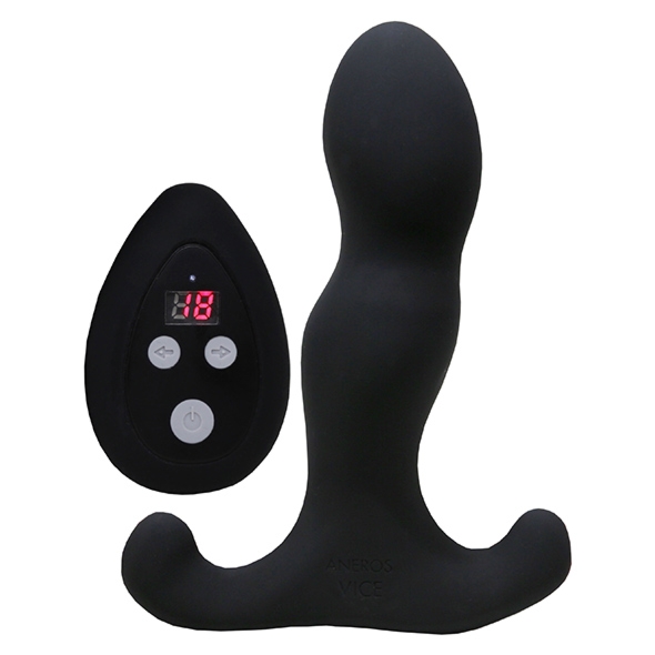 Masażer prostaty z pilotem - Aneros Vice 2 Anal Stimulator Black