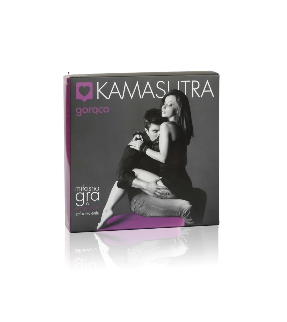 Kamasutra Akademia Miłości - Gra Karciana dla Par, 54 Zadania, 10x6cm